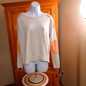 HEM & THREAD SWEATSHIRT SIZE L
